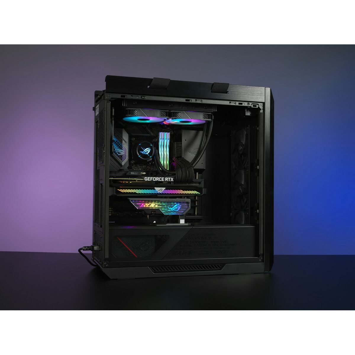 Зарядная станция Asus ROG Herculx Graphics Card Holder